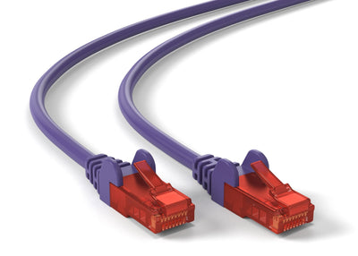 Cat6 20M paars UTP kabel