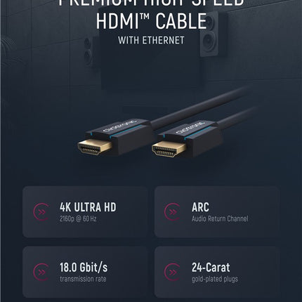 High Speed HDMI Cable With Ethernet 1 meter