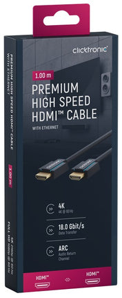 High Speed HDMI Cable With Ethernet 1 meter