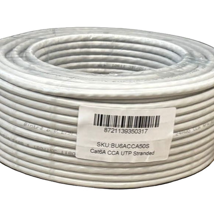 U/UTP CAT6a soepel 50M grijs