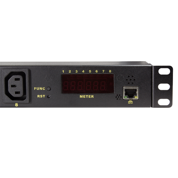 Smart PDU 8-voudig IEC320 C13, schakelbaar, met monitoringfuncties