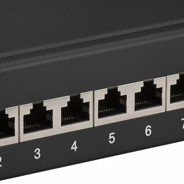 Cat6a 10 inch 12 Port Patch Panel