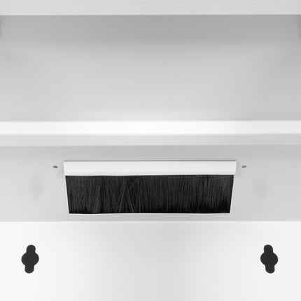 10" 12U wall mounting cabinet, SOHO PRO 595 x 315 x 300 mm, gray