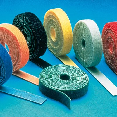 Velcro 19mm amarillo 25m en rollo