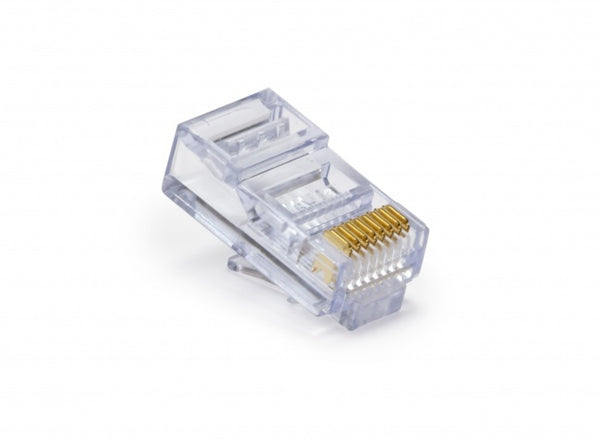 Doorsteek CAT5e Connector RJ45 - UTP 10 stuks voor soepele en stugge kabel
