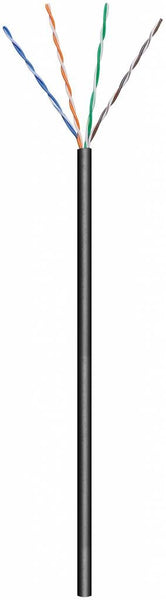 Cable U/UTP CAT5e rígido para exteriores de 100 m CCA