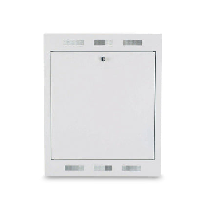 Opbouw wandkast, kantelbaar 750x600x216 mm, 4U, kleur lichtgrijs (RAL 7035)