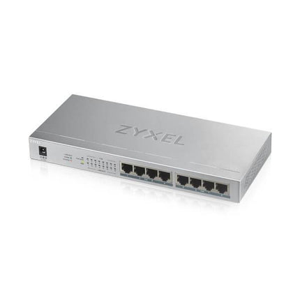 Conmutador de alimentación a través de Ethernet (PoE) de 8 puertos 10/100/1000 Mbps