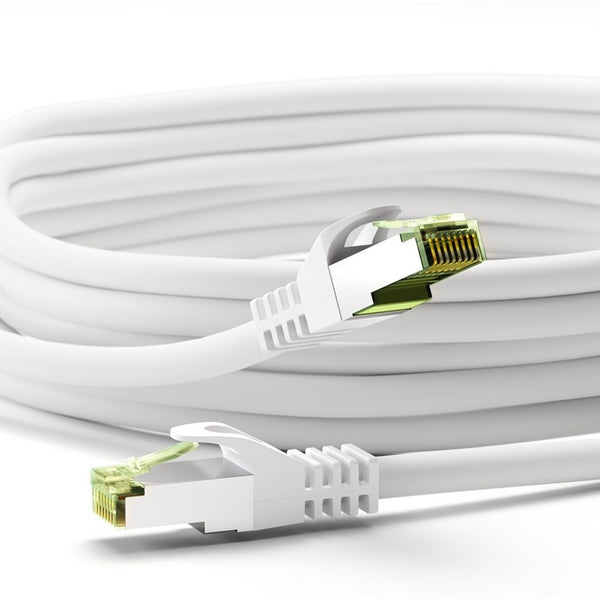 CAT8.1 S/FTP LSZH 0,5 M Blanco Certificado GHMT