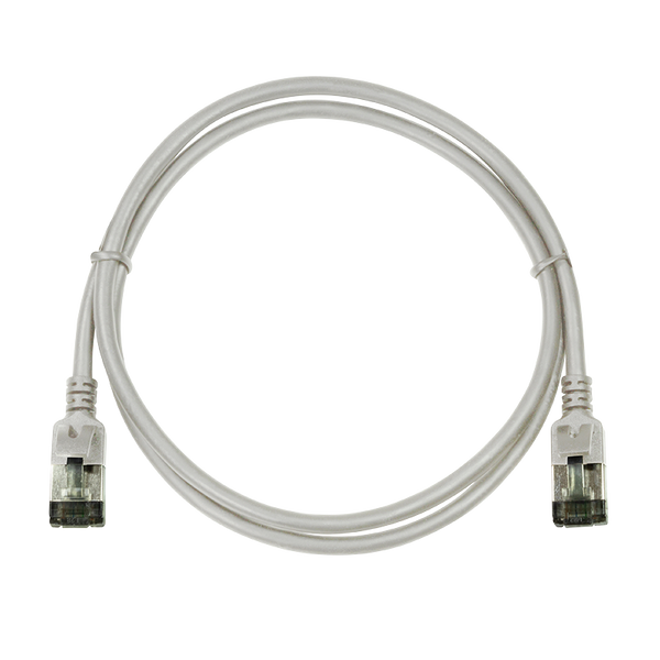CAT6a U/FTP Ultraflex, 100% koper, grijs, 2M