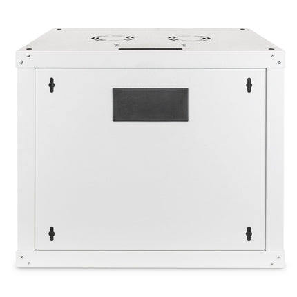 9U wandkast, Unique 600x450x509 mm, kleur lichtgrijs (RAL 7035)
