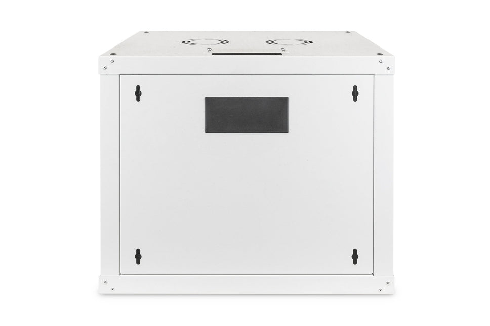 9U wandkast, Unique 600x450x509 mm, kleur lichtgrijs (RAL 7035)