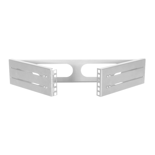 Rack de servidor de pared 2U 494x400x92mm (AnchoxProfundidadxAlto) gris claro
