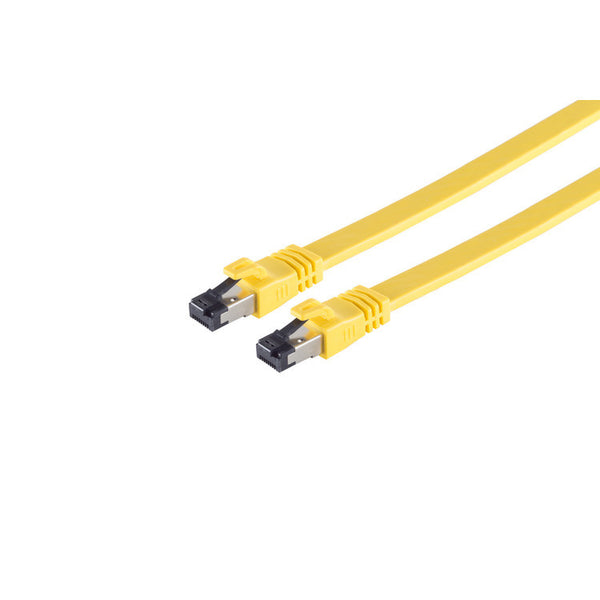 Cable U/FTP CAT8.1 3M plano amarillo 100% cobre
