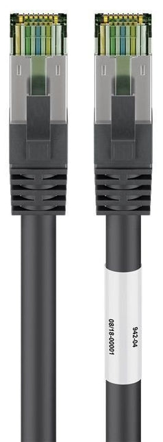 Cable CAT8.1 S/FTP PIMF LSZH 15M Negro