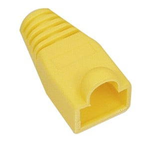 Pasacables RJ45 Amarillo 100 piezas