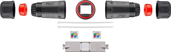 CAT6 STP toolless outdoor koppelstuk