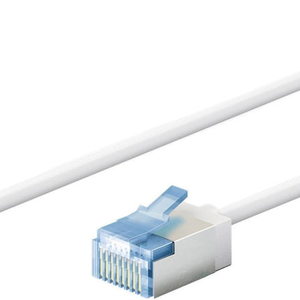 Ultraflexibele dunne CAT 6A-patchkabel U/FTP 5M wit