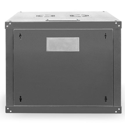 9U wall cabinet, Unique 600x600x509 mm, color black (RAL 9005)