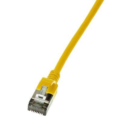 CAT6a U/FTP Ultraflex, 100 % cobre, amarillo, 5 M