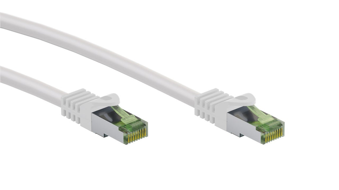 CAT8.1 S/FTP LSZH 0,5 M Blanco Certificado GHMT