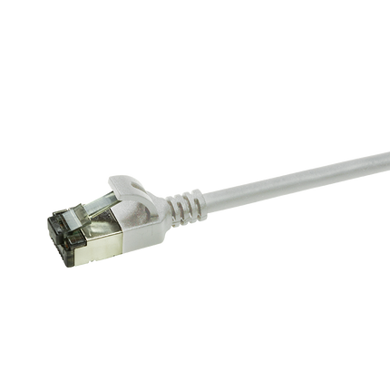 CAT6a U/FTP Ultraflex, 100 % cobre, gris, 1 M