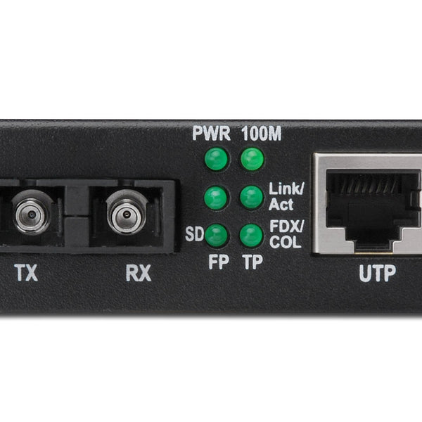 Fast Ethernet Mediaconverter 2km, RJ45 / SC