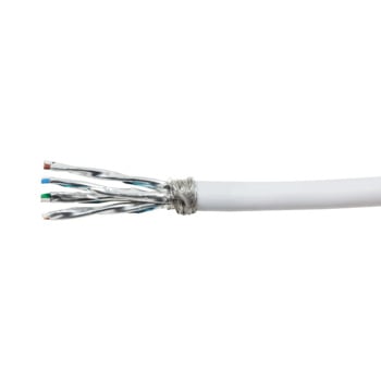 S/FTP CAT7 flexible 50M 100% cobre blanco