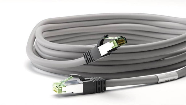 CAT8.1 S/FTP PIMF LSZH 0.25M Grijs