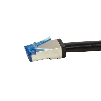 Cable S/FTP CAT6a para exteriores de 10 m, 100 % cobre