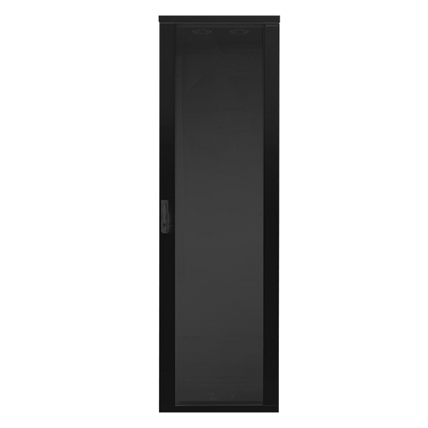 19" standing network cabinet 16U, 600 x 600 mm, black