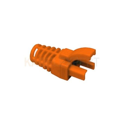 Funda/alivio de tensión para RJ45 5,7 mm naranja