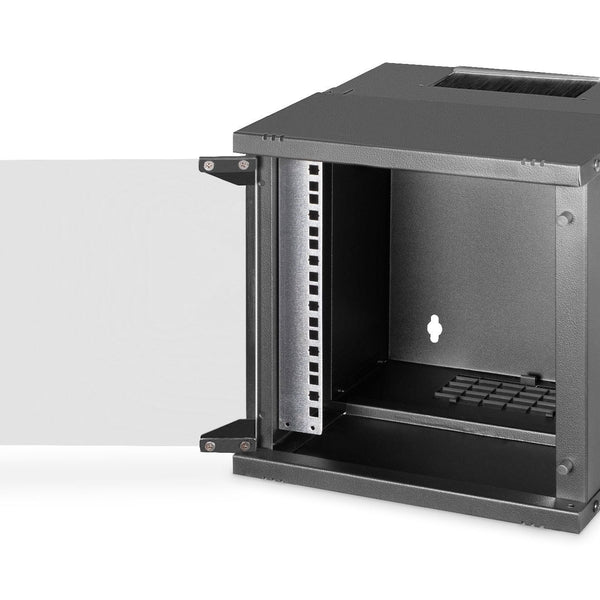 10" 6U wall mounting cabinet, SOHO PRO 325 x 315 x 300 mm, black