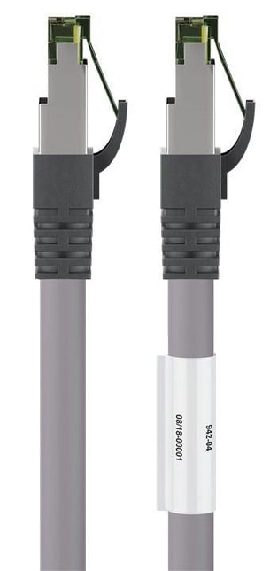 CAT8.1 S/FTP PIMF LSZH 15M Gris