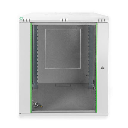 16U wandkast, Dynamic Basic 600x600x789 mm, kleur lichtgrijs (RAL 7035)