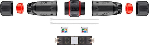 Conector exterior sin herramientas CAT6 UTP