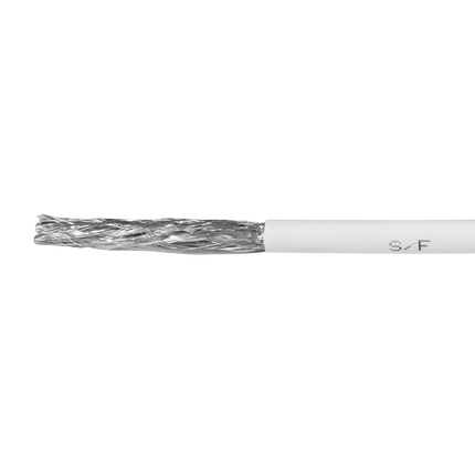 Cable de red S/FTP CAT7 flexible LSZH 305M 100% cobre blanco