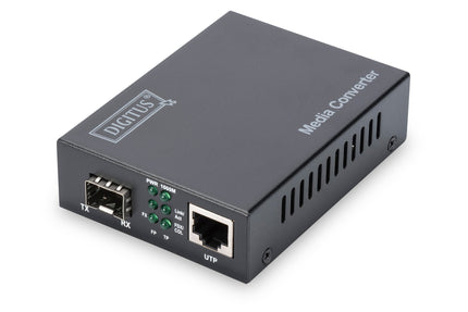 Convertidor de medios Gigabit, RJ45/SFP