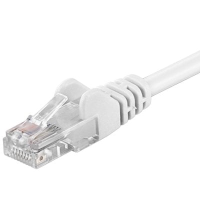 Cable UTP blanco Cat5e de 50 m