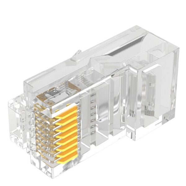 Conector CAT5e RJ45 - UTP 100 piezas para cable flexible