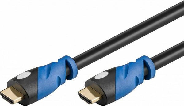 Cable HDMI™ de alta velocidad premium con Ethernet, chapado en oro, 1 m