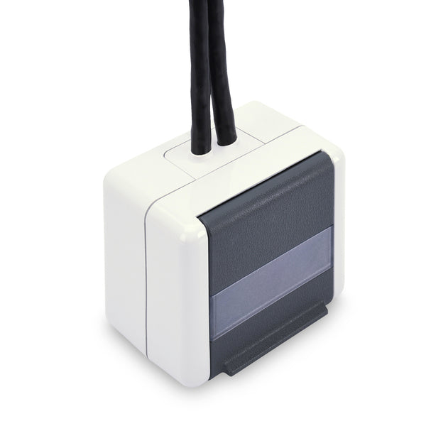 Caja de montaje en superficie Keystone de 2 vías a prueba de salpicaduras IP44