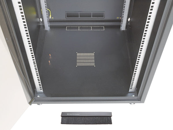 Armario servidor 15U con puerta frontal de cristal (An. x Pr. x Al.) 600 x 800 x 737 mm