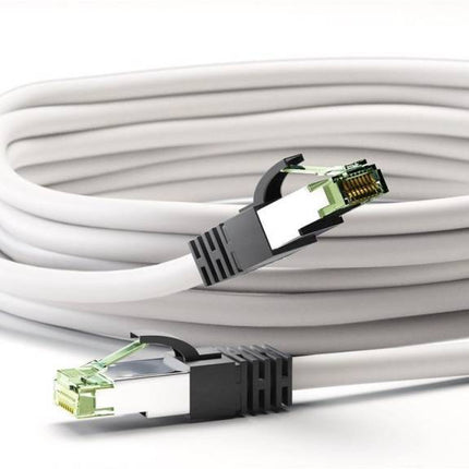 Cable CAT8.1 S/FTP PIMF LSZH 0,25 m blanco