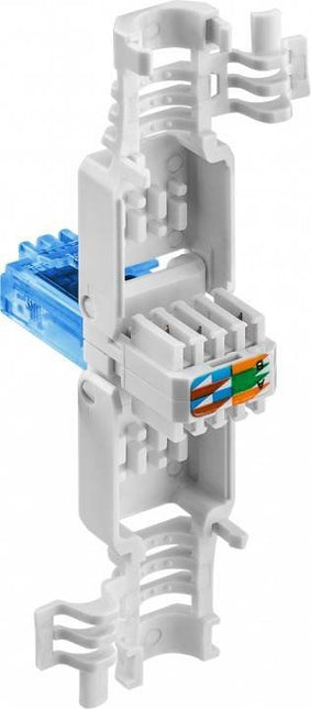 Conector RJ45 CAT6a sin herramientas - UTP para cables flexibles y rígidos