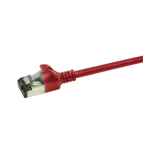 CAT6a U/FTP Ultraflex, 100 % cobre, rojo, 1,5 M