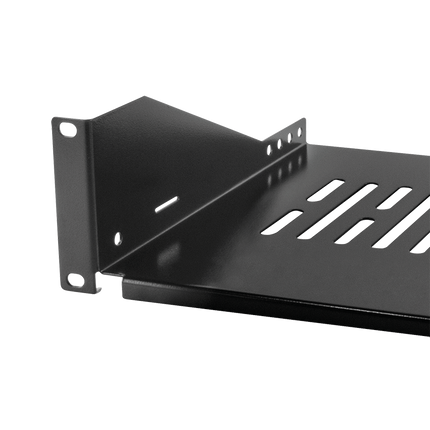 Estante 2U para armarios de servidores con una profundidad de 250 mm