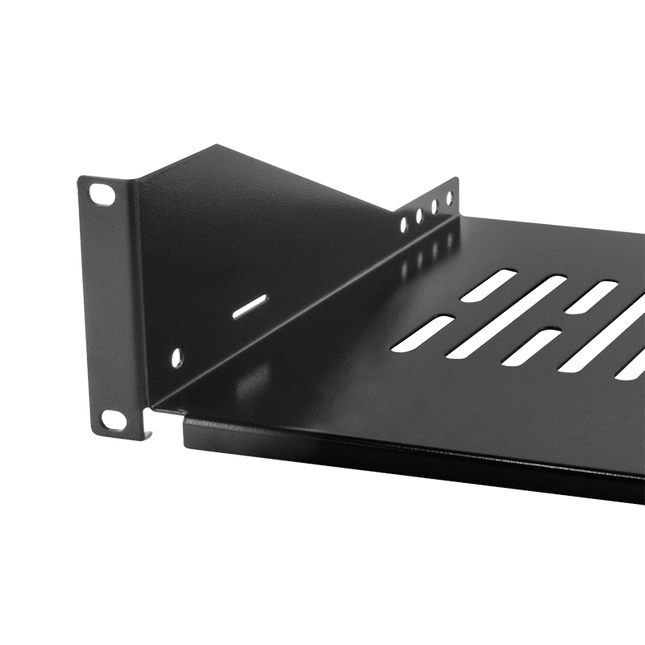 Estante 2U para armarios de servidores con una profundidad de 250 mm