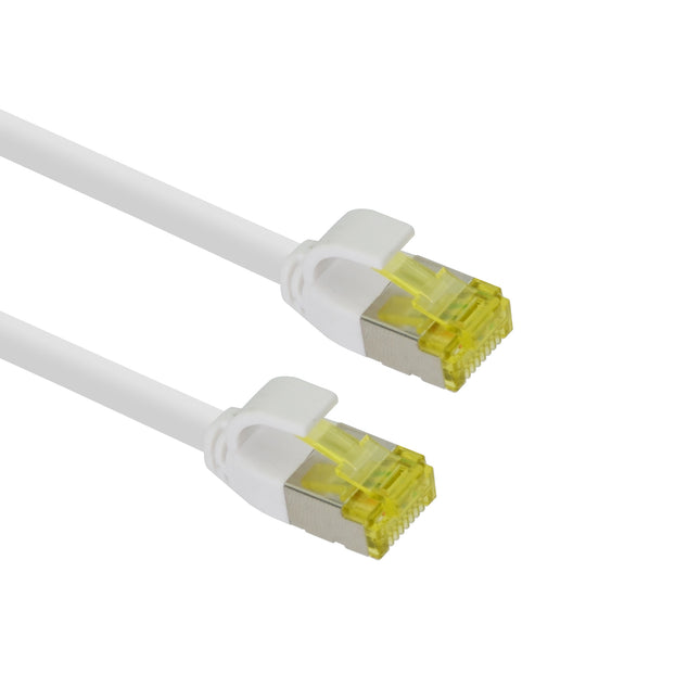 Cable de conexión ultrafino S/FTP Cat 6A blanco 5 m
