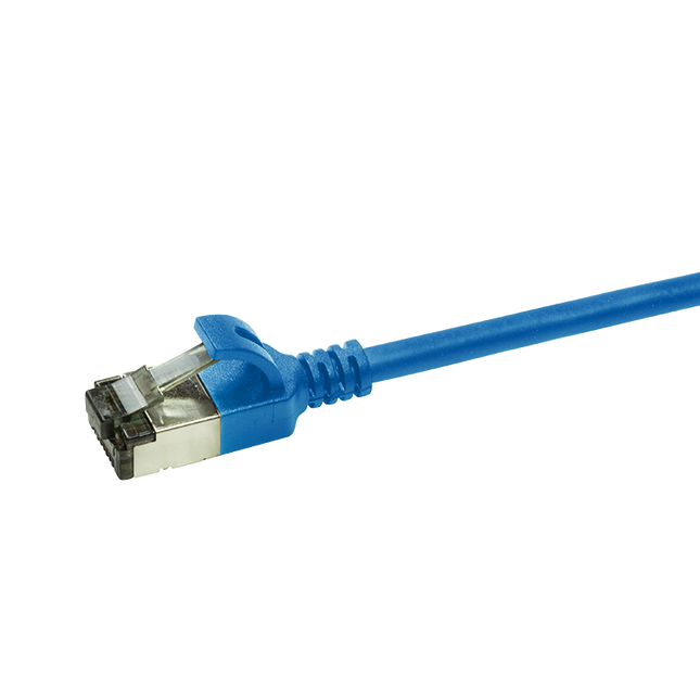 CAT6a U/FTP Ultraflex, 100 % cobre, azul, 3M